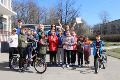 Программа «Юный велосипедист» стартовала в Петербурге. Сезон 2019
