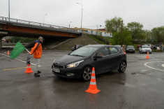 В Тюмени прошел конкурс вождения для особенных водителей